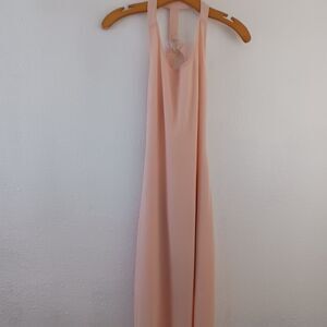 Goldie pink open back maxi dress size S
